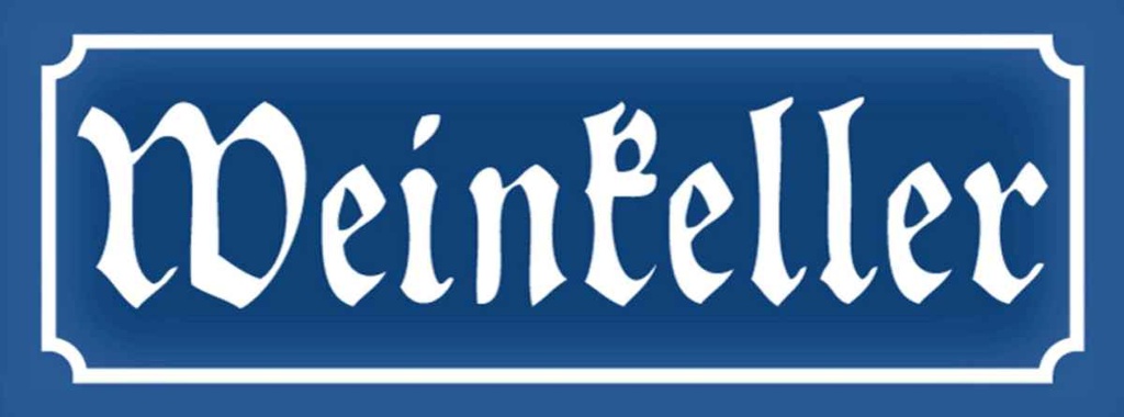 [LA-116256-H] Holzschild 10x27 cm Weinkeller Geschenk