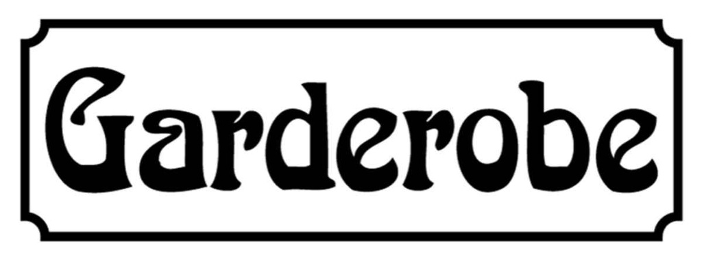 [LA-116260-H] Holzschild 10x27 cm Garderobe Geschenk