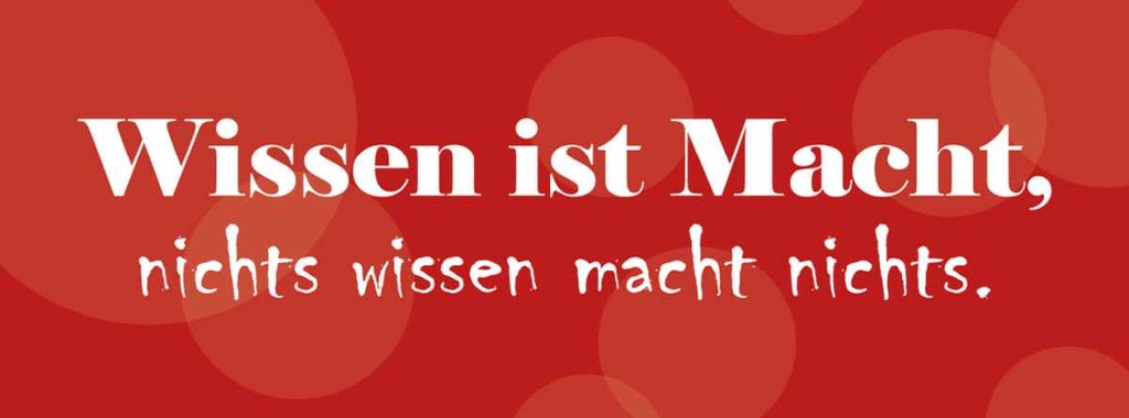[LA-116316-H] Holzschild 10x27 cm Wissen ist Macht Dekoration