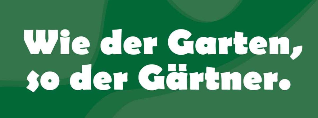 [LA-116320-H] Holzschild 10x27 cm Wie der Garten, so Gärtner Geschenk