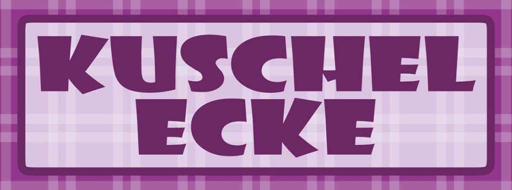 Holzschild 10x27 cm Kuschelecke Geschenk