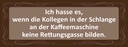 Holzschild 10x27 cm Ich hasse es wenn die Kollegen Dekoration