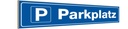 Holzschild 10x46 cm Parkplatz Parken Straßenschild