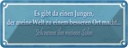 Blechschild 10x27 cm Es gibt einen Jungen mein Sohn Dekoration Spruch Zitat
