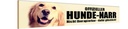 Holzschild 10x46 cm offizieller Hunde Narr glücklich Spruch Zitat