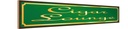 Holzschild 10x46 cm Cigar Lounge Zigarre Lounge