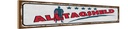 Holzschild 10x46 cm 5 Sterne Alltagsheld Dekoration