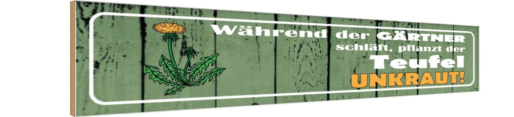[LA-121275-H] Holzschild 10x46 cm Berufswunsch Urlauber Meer Abenteuer Reisen