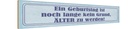 Holzschild 10x46 cm Geburtstag ist kein Grund älter Spruch Zitat