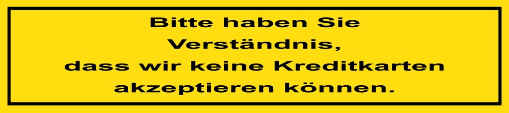 [LA-1814453-H] Holzschild 10x46 cm Bitte haben Sie Verständnis