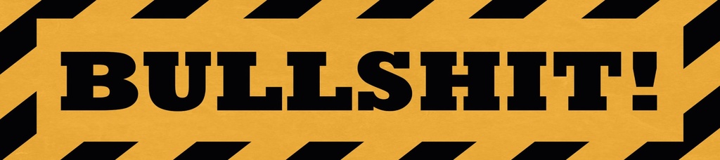 [LA-1814883-H] Holzschild 10x46 cm Bullshit