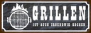 Holzschild 10x27 cm Grillen ist auch Kochen Spruch Zitat