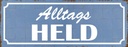 Holzschild 10x27 cm Alltags Held Dekoration