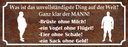 Holzschild 10x27 cm MANN Brüste ohne Milch Eier Spruch Zitat
