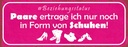 Holzschild 10x27 cm Paare nur in Form von Schuhen Dekoration