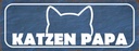 Holzschild 10x27 cm Katzen Papa Tier Haustier