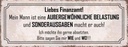 Holzschild 10x27 cm Liebes Finanzamt mein Mann ist Männer Frauen