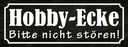 Holzschild 10x27 cm Hobby-Ecke bitte nicht stören Warnschild Hinweisschild