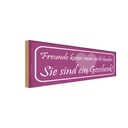 Holzschild 10x27 cm Freunde kann man nicht kaufen Familie