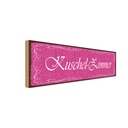 Holzschild 10x27 cm Kuschel-Zimmer Geschenk