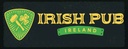 Holzschild 10x27 cm Ireland Irish pub Alkohol Essen Trinken