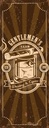 Holzschild 27x10 cm Gentlemen`s Club Whiskey & Cigars