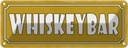 Blechschild 10x27 cm Whiskeybar Alkohol Essen Trinken Bar Club