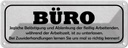 Blechschild 10x27 cm Büro Ablenkung Arbeitszeiten Beruf Arbeit