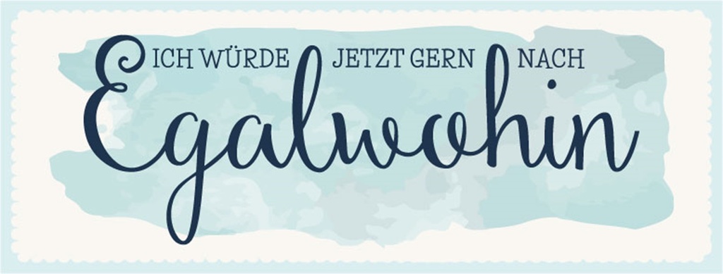 [LA-1810435] Blechschild 10x27 cm würde gern nach Egalwohin