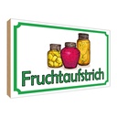 Holzschild 30x40 cm Fruchtaufstrich Verkauf England