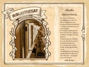 Holzschild 30x40 cm Bibliothekar Verwalter Bücher Beruf Arbeit