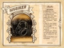 Holzschild 30x40 cm Musiker Meister der Noten Musik Beruf Arbeit