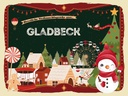 Holzschild 30x40 cm Weihnachtsgrüße aus Gladbeck Weihnachten