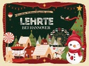 Holzschild 30x40 cm Weihnachtsgrüße aus Lehrte bei Hannover Weihnachten