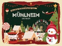 Holzschild 30x40 cm Weihnachtsgrüße aus Mülheim am Main Weihnachten