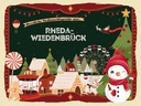 Holzschild 30x40 cm Weihnachten Grüße RHEDA-WIEDENBRÜCK