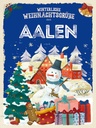 Holzschild 40x30 cm Weihnachtsgrüße AALEN Fest