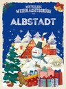 Holzschild 40x30 cm Weihnachtsgrüße ALBSTADT