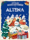 Holzschild 40x30 cm Weihnachtsgrüße aus ALTENA