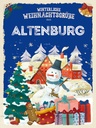 Holzschild 40x30 cm Weihnachtsgrüße ALTENBURG
