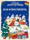 Holzschild 40x30 cm Weihnachtsgrüße aus BAD MERGENTHEIM