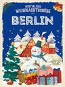 Holzschild 40x30 cm Weihnachtsgrüße aus BERLIN
