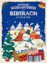 Holzschild 40x30 cm Weihnachtsgrüße aus BIBERACH an der Riß
