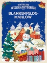 Holzschild 40x30 cm Weihnachtsgrüße BLANKENFELDE-MAHLOW
