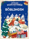 Holzschild 40x30 cm Weihnachtsgrüße BÖBLINGEN
