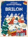 Holzschild 40x30 cm Weihnachtsgrüße aus BRILON