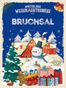 Holzschild 40x30 cm Weihnachtsgrüße BRUCHSAL