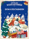 Holzschild 40x30 cm Weihnachtsgrüße DONAUESCHINGEN