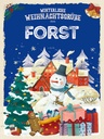 Holzschild 40x30 cm Weihnachtsgrüße aus FORST
