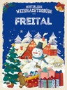 Holzschild 40x30 cm Weihnachtsgrüße aus FREITAL